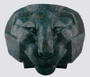 Cabeza de un León, 1891
