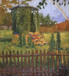 Un cenador de jardín, 1907