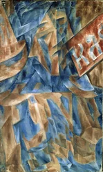 Dama en un café, 1910s