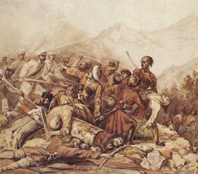 La batalla del río Valerik el 11 de julio de 1840, 1840
