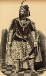 Márton Lendvay como Bánk Bán (Miklós Barabás, 1856)