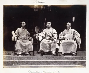 Mandarines de Cantón, circa 1860s, c.1860s