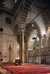 Interior de la Mezquita de Suleymaniye