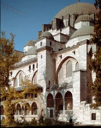 Vista de la mezquita de Suleymaniye (1550-1557)