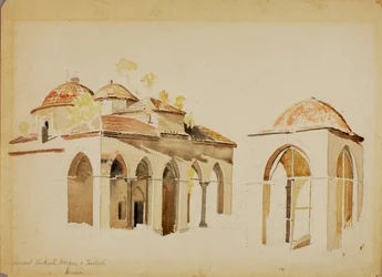 Antigua mezquita turca de Tourbek