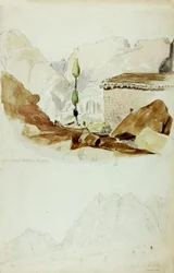 Convento de Elías, Monte Sinaí, 1844