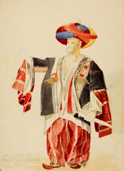Traje de Beder Khan Bey, n.d.