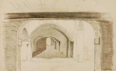 Entrada a la prisión de Tasso, Ferrara