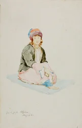Chica peregrina griega, 1844