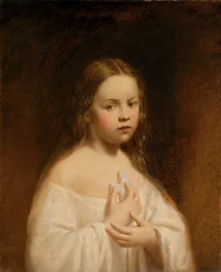 Retrato de la hija de Hiram Powers