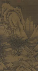 Una salida en un día nevado, c.1500