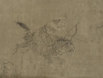 El cautiverio de Cai Wenji, siglo XIV-XV