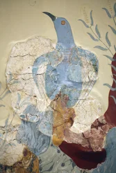 Arte minoico. Detalle del fresco 