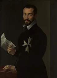 Retrato de un caballero de Malta, probablemente Fra Jacopo Salviati