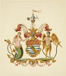 Escudo de la Sociedad de Comerciantes Aventureros, c.1830