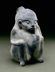 Vasija con efigie humana, 1100-1300