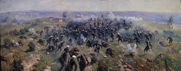 Batalla de Gorni Dubnik el 24 de octubre de 1877