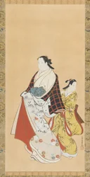 Yujo y su aprendiz kamuro, siglo XVIII