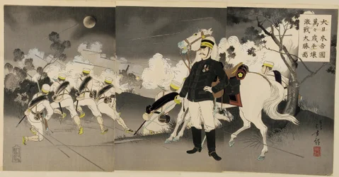 Victoria en la Gran Batalla de Pyongyang, septiembre de 1894