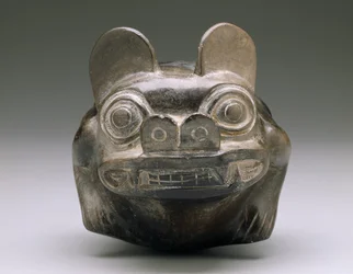 Cuenco de animal compuesto, período Intermedio Temprano, Fase Moche I-II, c.1-200 d.C.