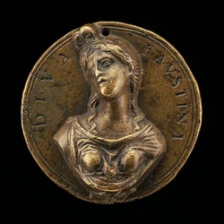 Diva Faustina [anverso], c. 1490