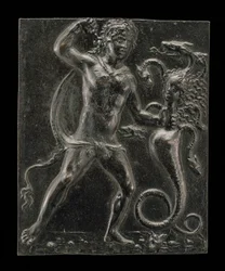 Hércules y la Hidra de Lerna, finales del siglo XV - principios del siglo XVI