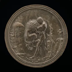 Hércules y el león de Nemea, finales del siglo XV - principios del siglo XVI