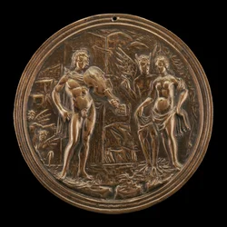 Orfeo rescatando a Eurídice, finales del siglo XV - principios del siglo XVI