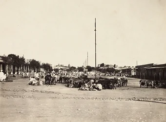 Construyendo un Imperio en la era fascista: la antigua plaza del mercado de Asmara, 09/05/1936