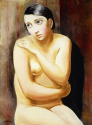 Mujer desnuda sentada; Femme Nue Assise