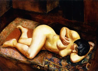 Mujer desnuda reclinada