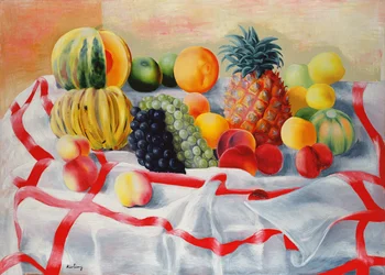 Bodegón con fruta