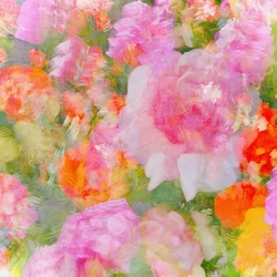 Abstracto floral de ensueño
