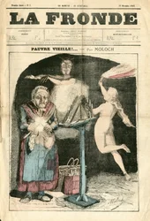Portada de "La Fronde (1869-1870)", número 7, Satirique en Couleurs