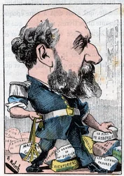 Retrato de Guillaume Victor Augier (1820-1889) dramaturgo francés