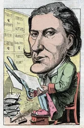 Retrato de Victorien Sardou (1831-1908), dramaturgo francés
