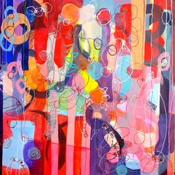 Formas abstractas vibrantes