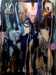 Movimiento abstracto vibrante