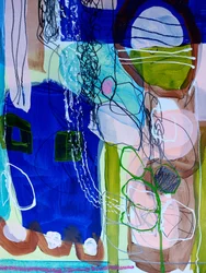 Movimiento abstracto vibrante
