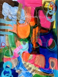 Formas abstractas llenas de vida