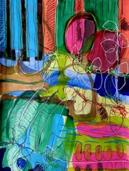 Pinceladas abstractas llenas de vida
