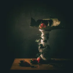 Pedestal «Moody Strawberry»