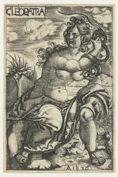 Cleopatra conoció la jerga Cleopatra (título sobre objeto)