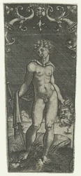 David con la cabeza de Goliat