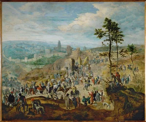 Subiendo al Calvario ...