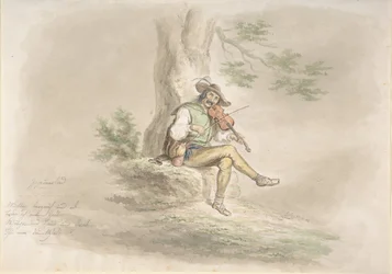 Violinista gitano, 1858