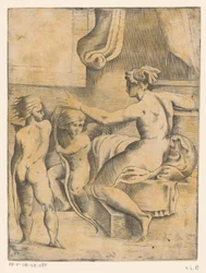 Venus con dos putti