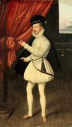 Retrato de un hombre de blanco, 1574