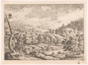 paisaje con pastor