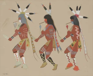 Ceremonial indio, c.1933